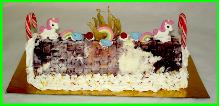 buche glacee Licorne